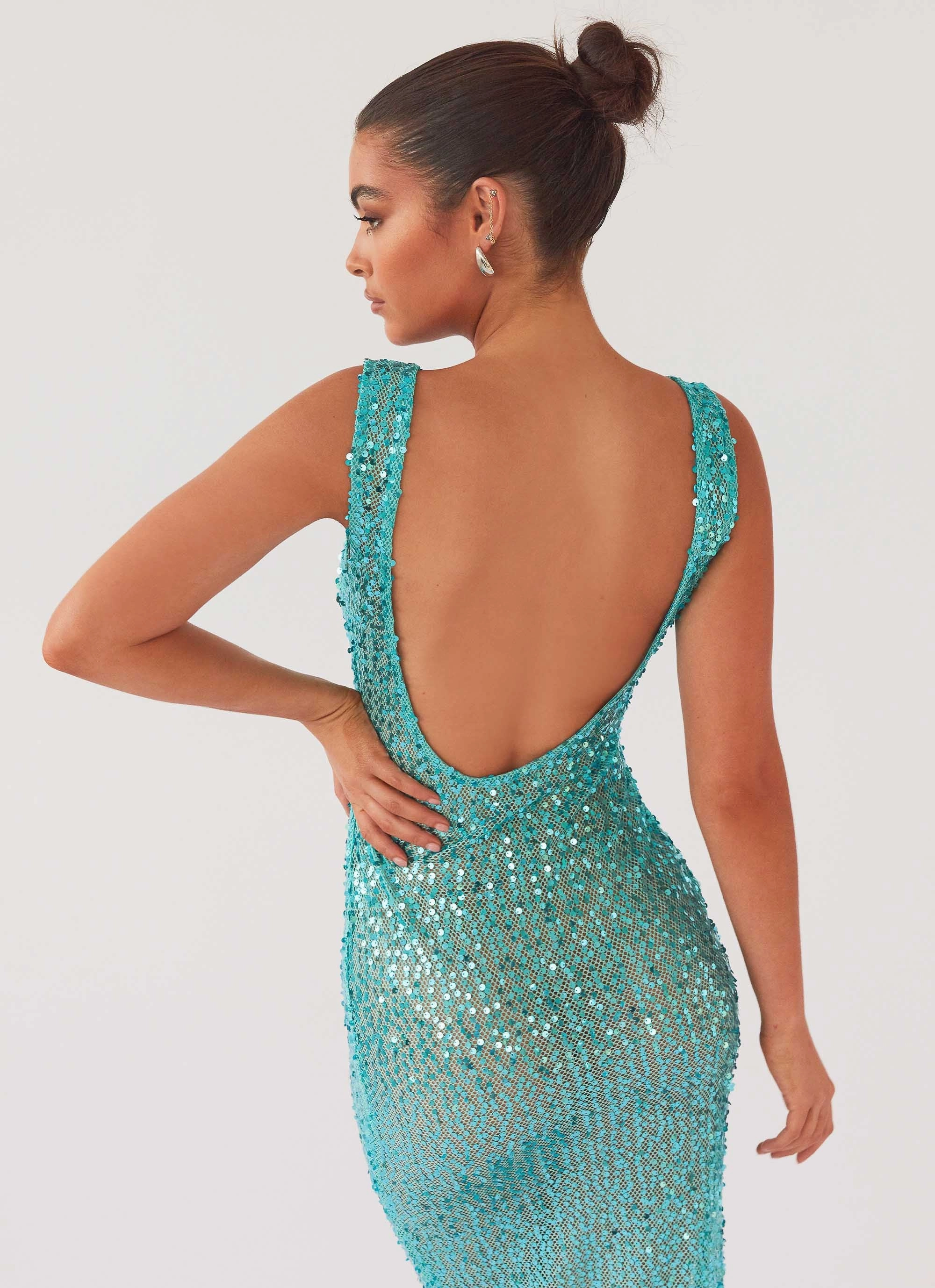 Sweet Essence Maxi Dress - Crystal