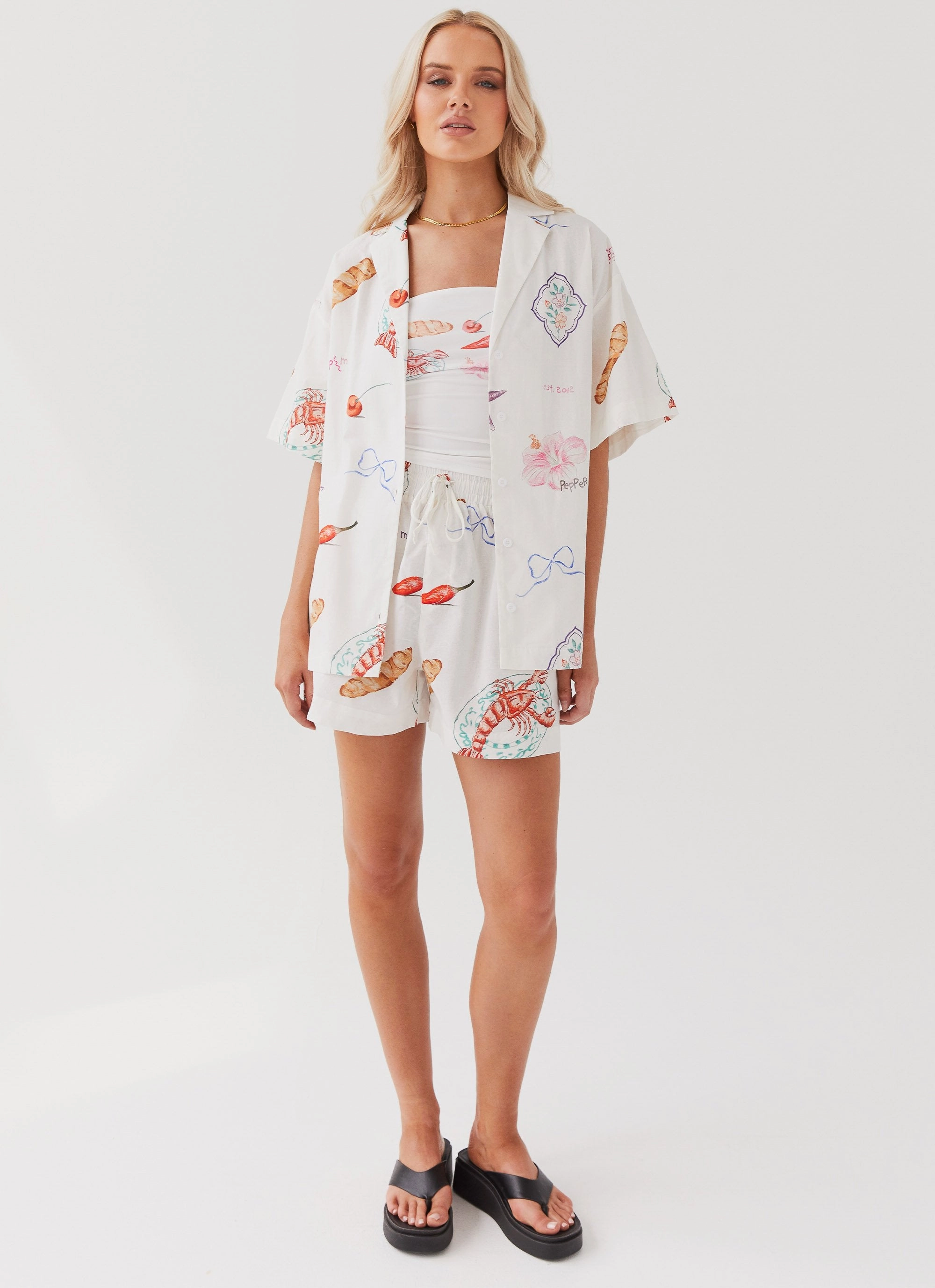 Sweet Relief Oversized Linen Shirt - Banchetto