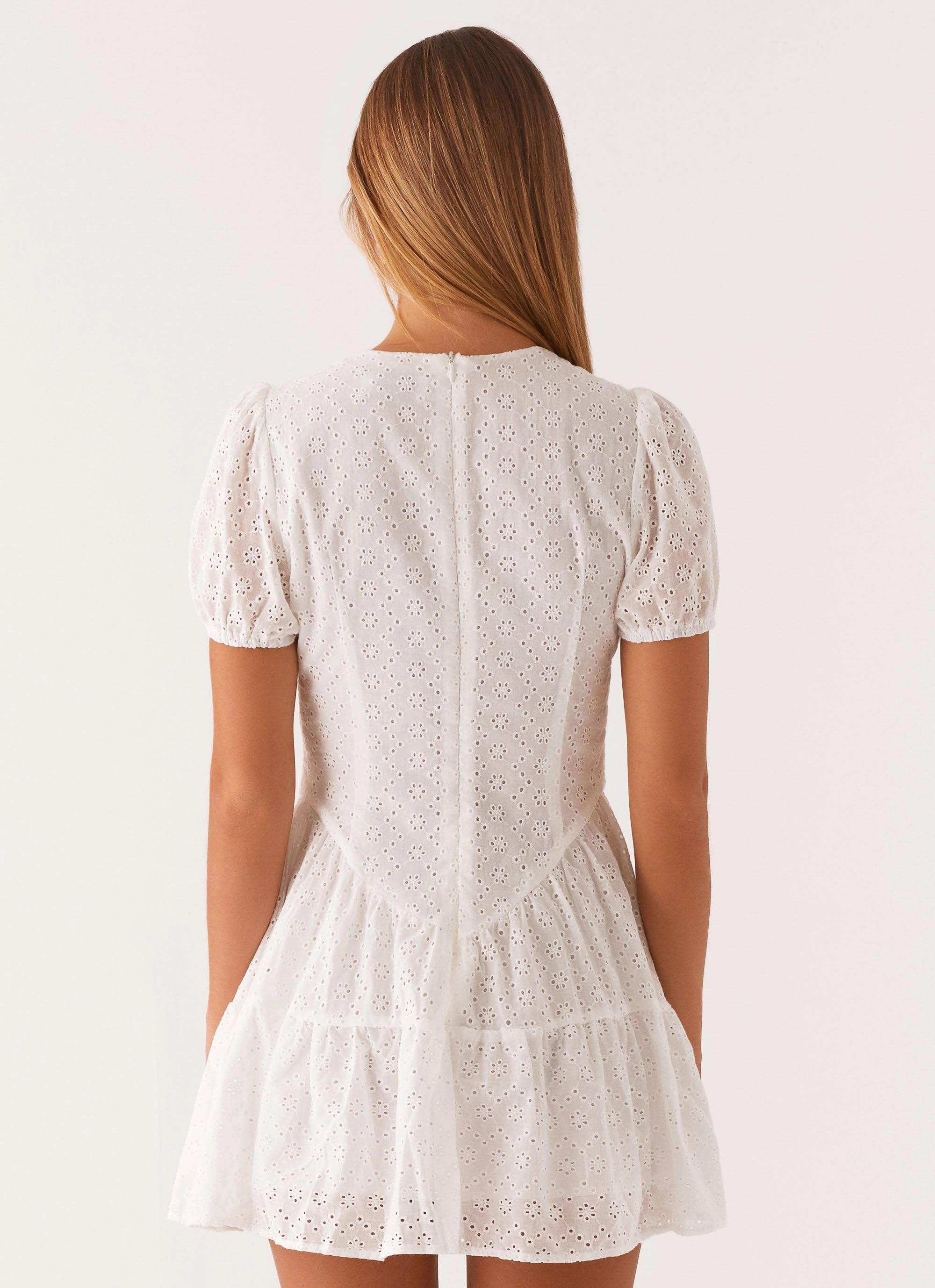 Sweetness Mini Dress - White