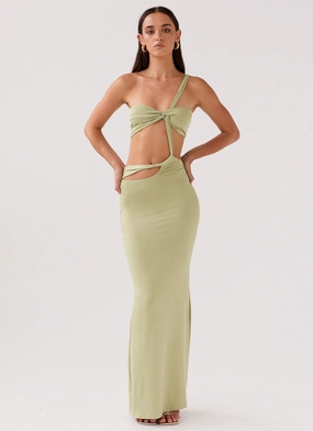 Sycamore Twist Maxi Dress - Fern Sycamore Twist Maxi Dress - Fern