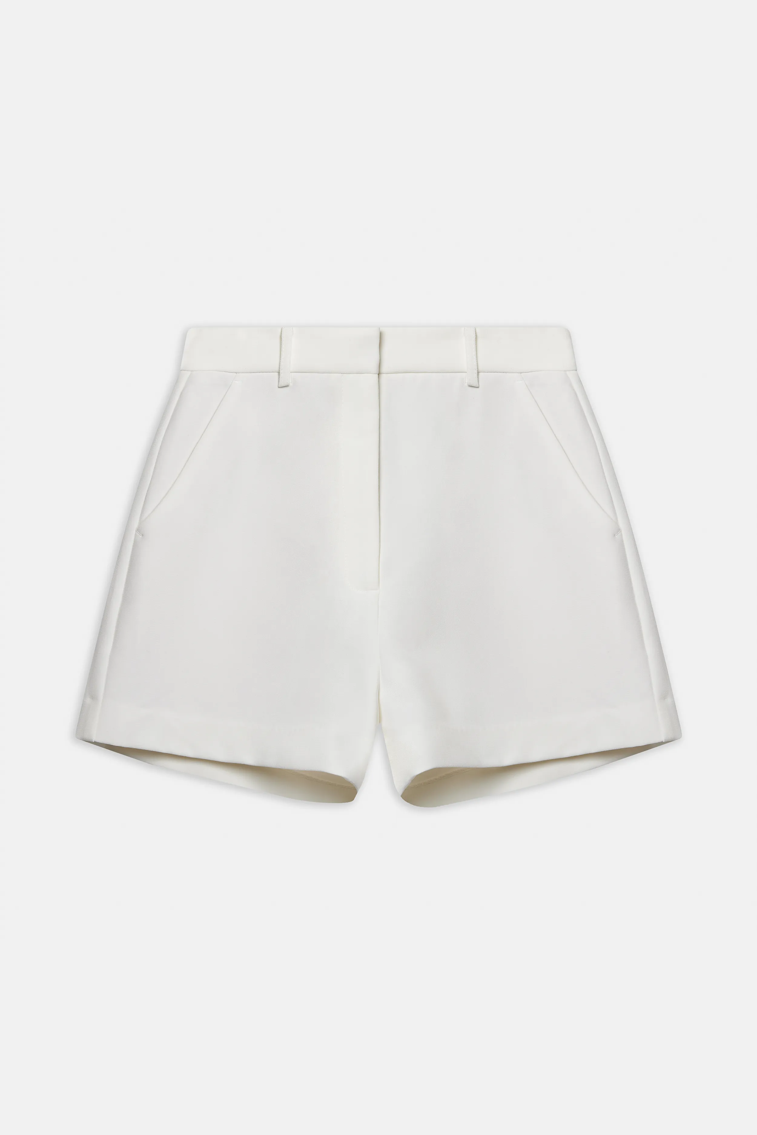 Tailored Bermuda Shorts - Ivory