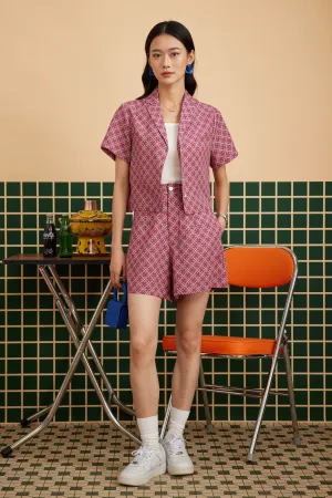 TAILORED SHORTS IN BUNGA KANTAN