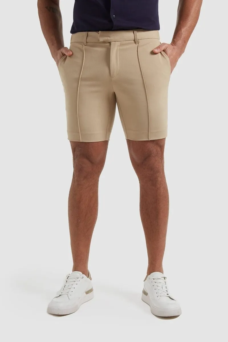 Tailored Shorts In Sand