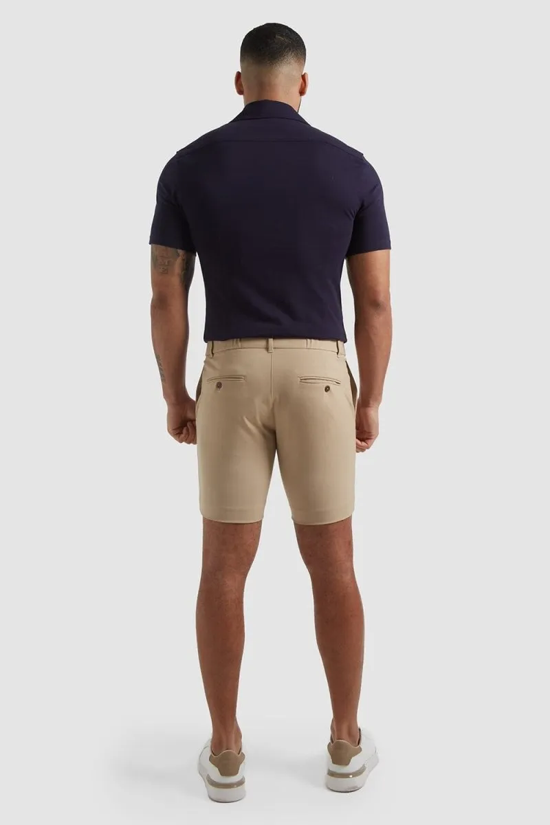 Tailored Shorts In Sand
