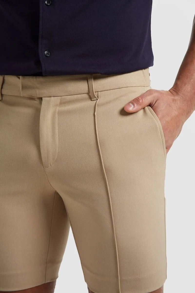 Tailored Shorts In Sand