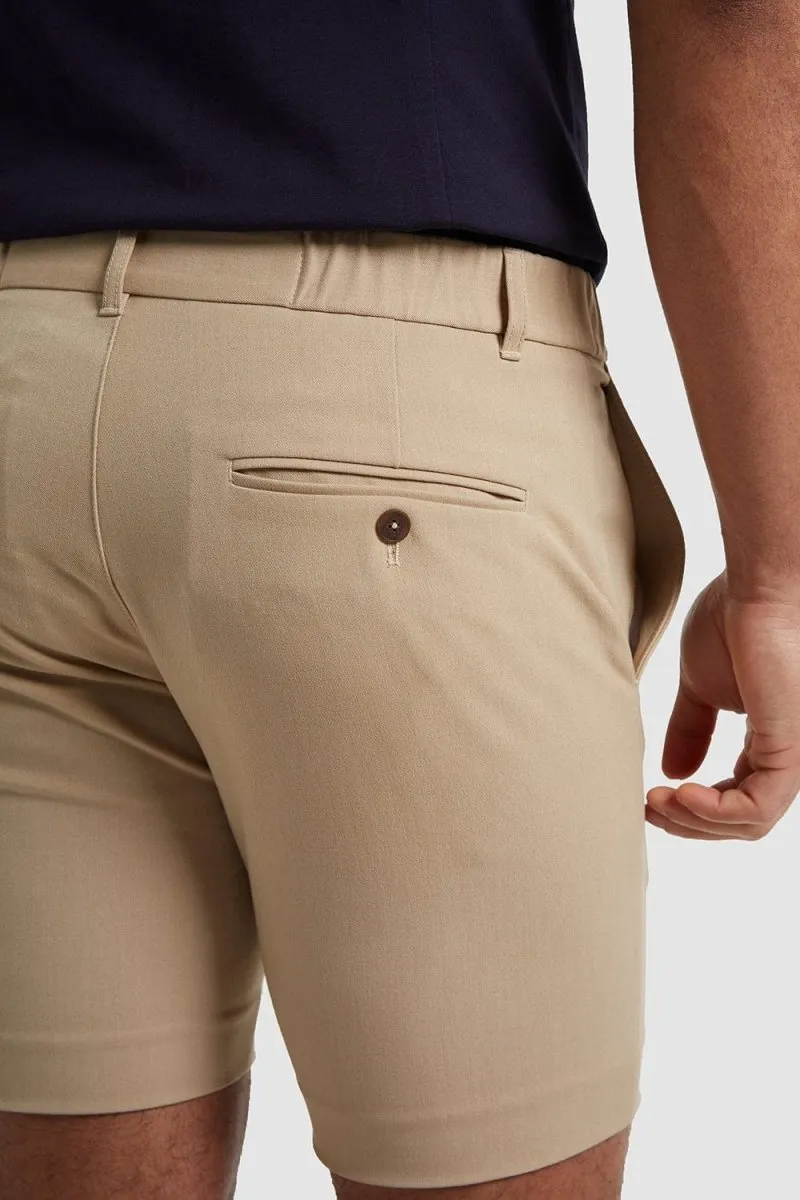 Tailored Shorts In Sand