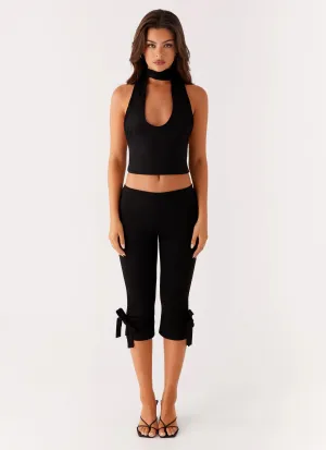 Takeover Capri Pants - Black Takeover Capri Pants - Black