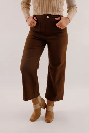 Taking A Pause Denim-Brown Taking A Pause Denim-Brown