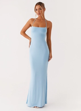 Talk About Us Maxi Dress - Blue Talk About Us Maxi Dress - Blue