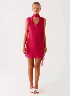 Tanner Mini Dress - Fuchsia Tanner Mini Dress - Fuchsia