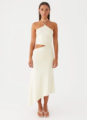 Tasha Maxi Dress - Lemon Tasha Maxi Dress - Lemon