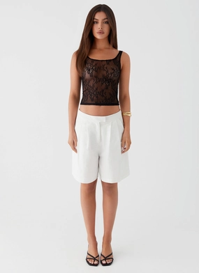 Tawny Lace Cami Top - Black Tawny Lace Cami Top - Black