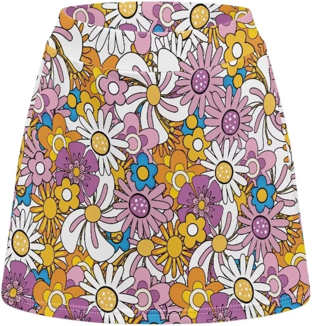 Tennis Skirts for Women High Waisted A Line Pickleball Skort