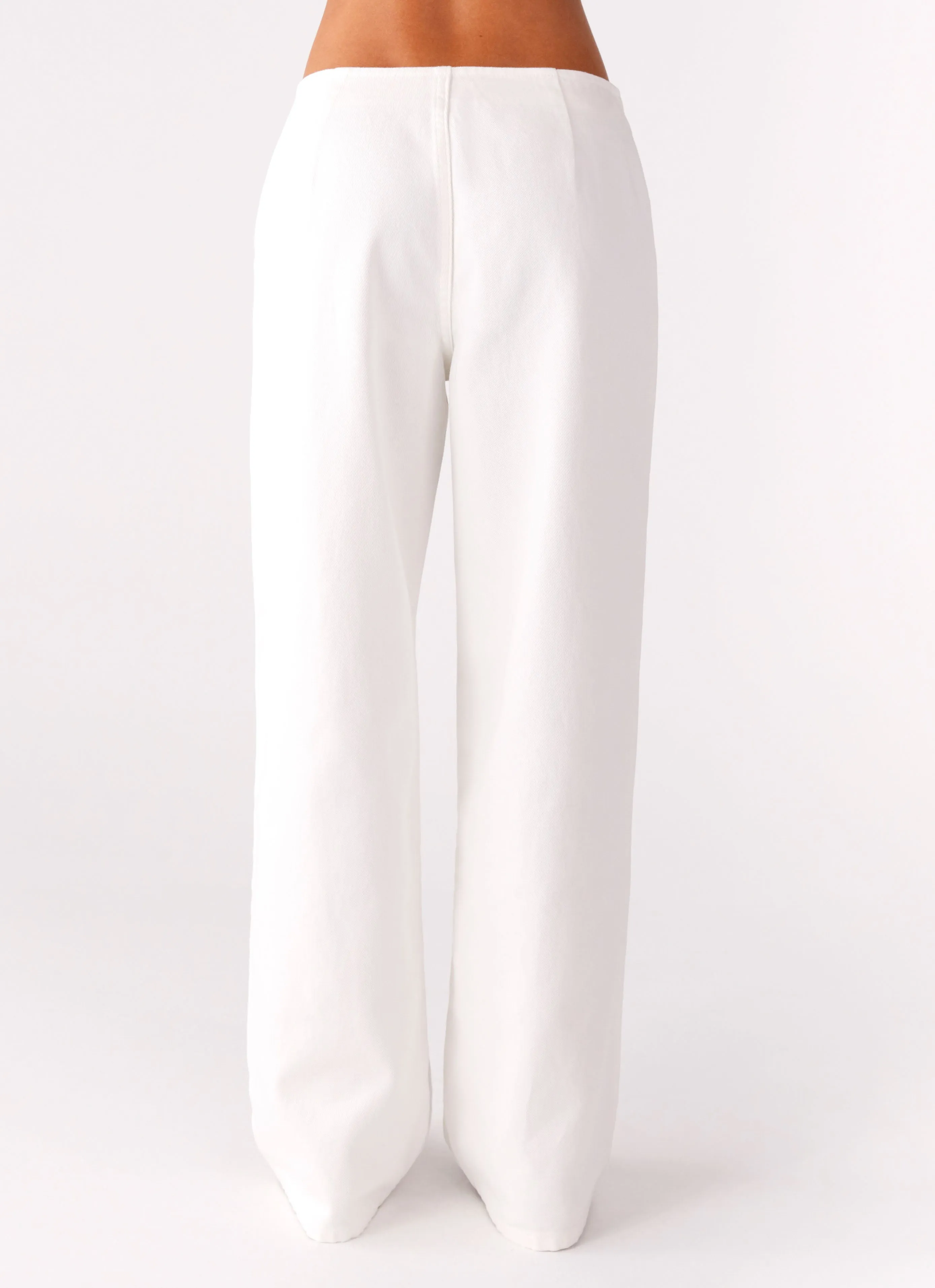 Texas Low Rise Jeans - White