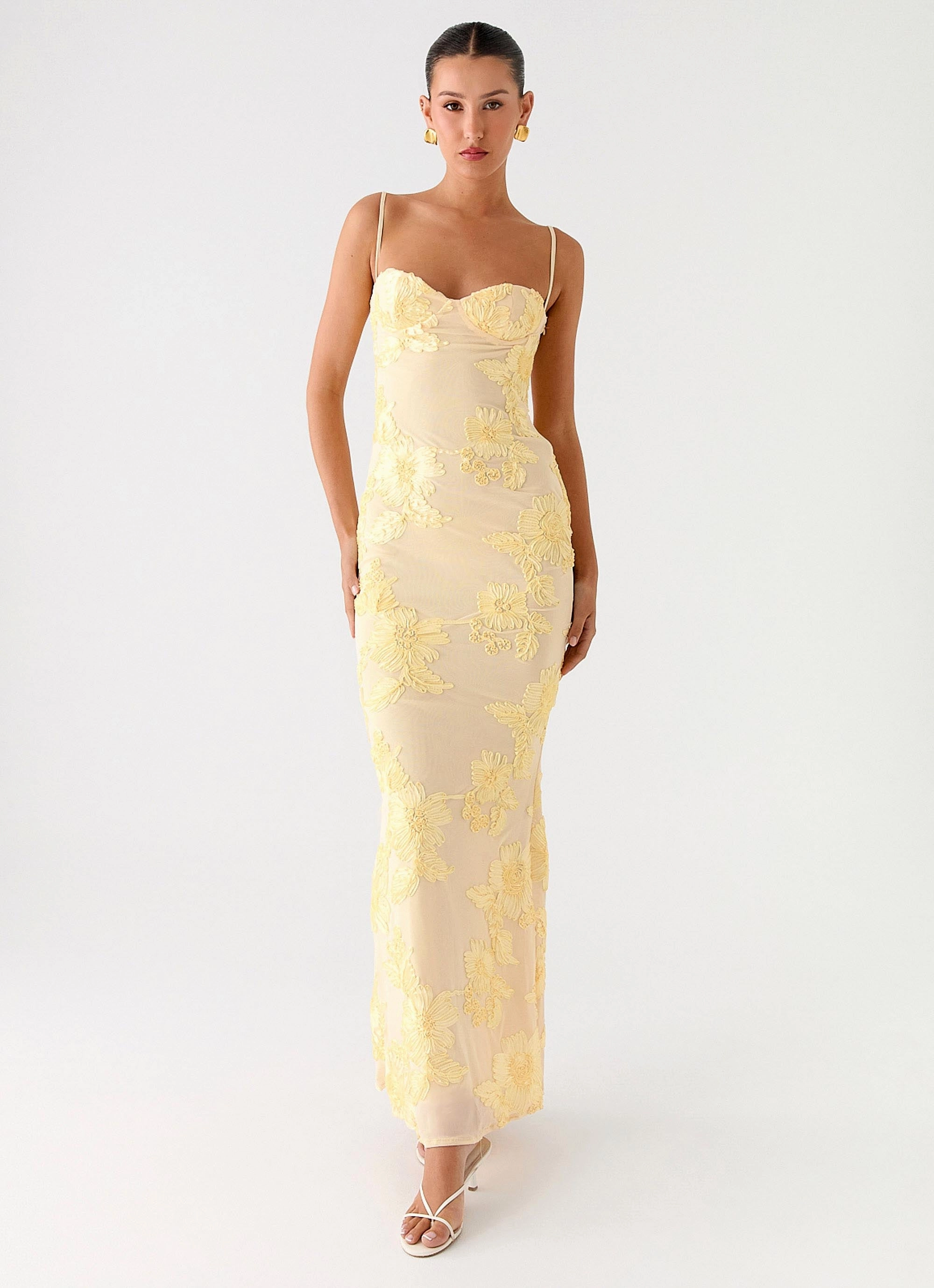 That Girl Maxi Dress - Lemon