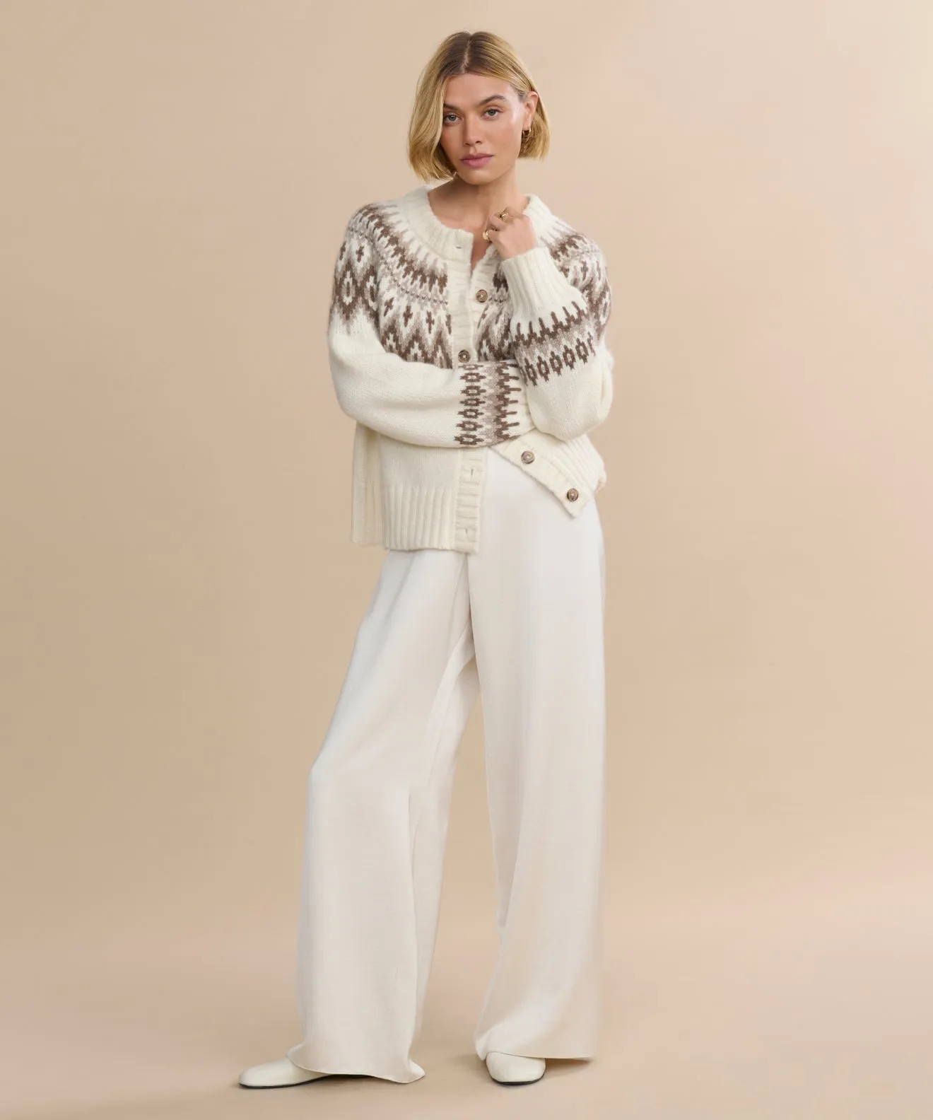 Thatcher Crewneck Cardigan