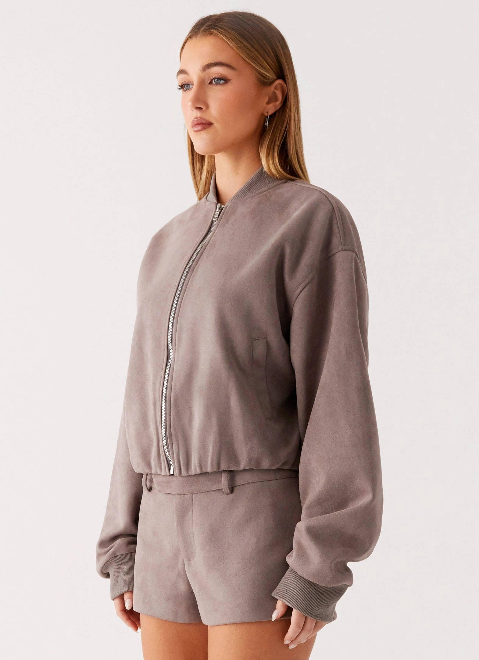 Thats Chill Bomber Jacket - Brown