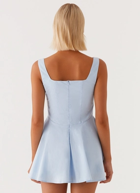 The Isle Mini Dress - Blue The Isle Mini Dress - Blue