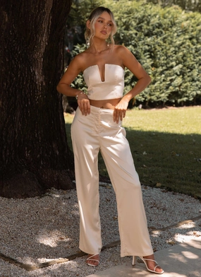 The Real Thing Bustier Top - Pearl The Real Thing Bustier Top - Pearl