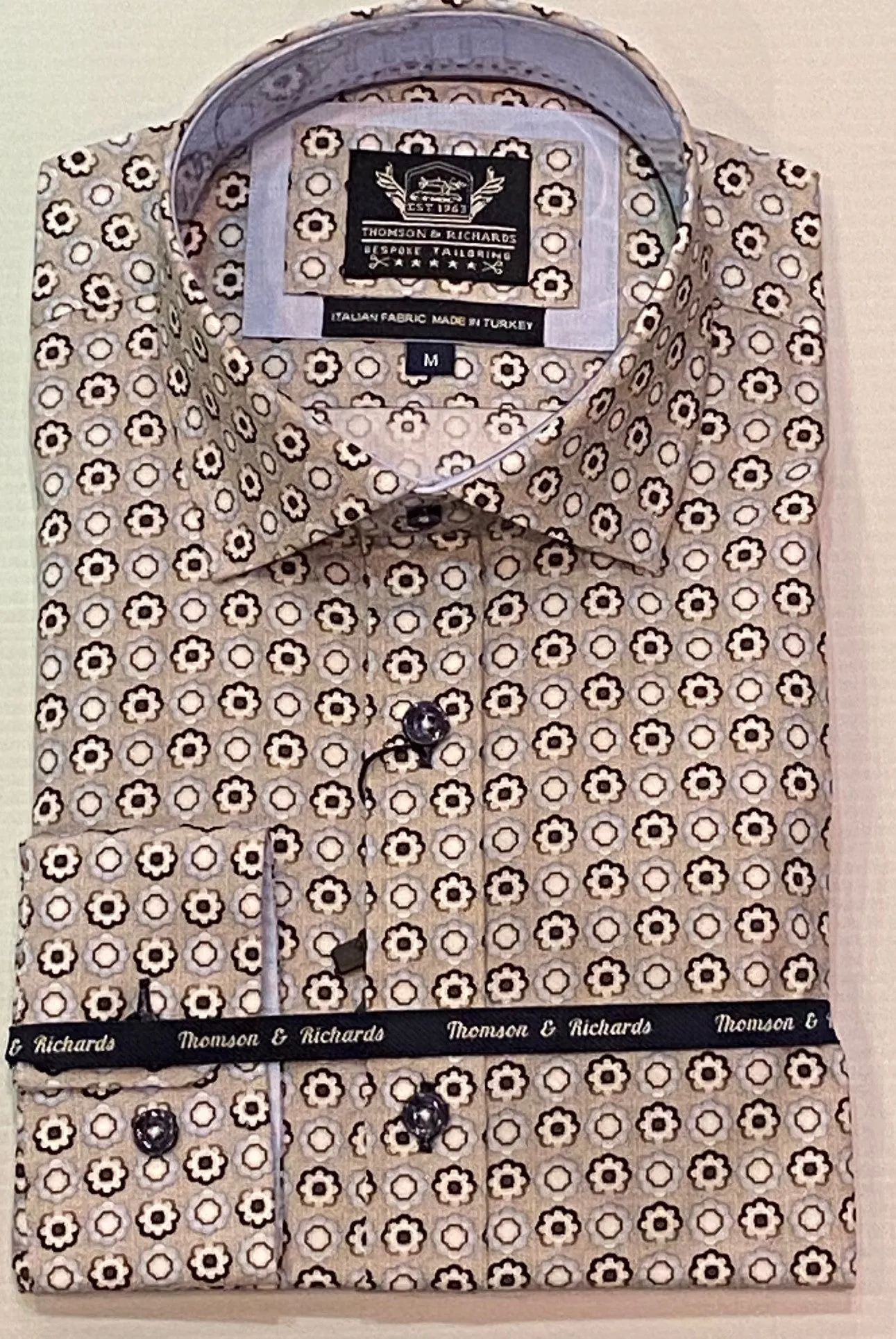 Thomson & Richards Print Shirt - Boateng