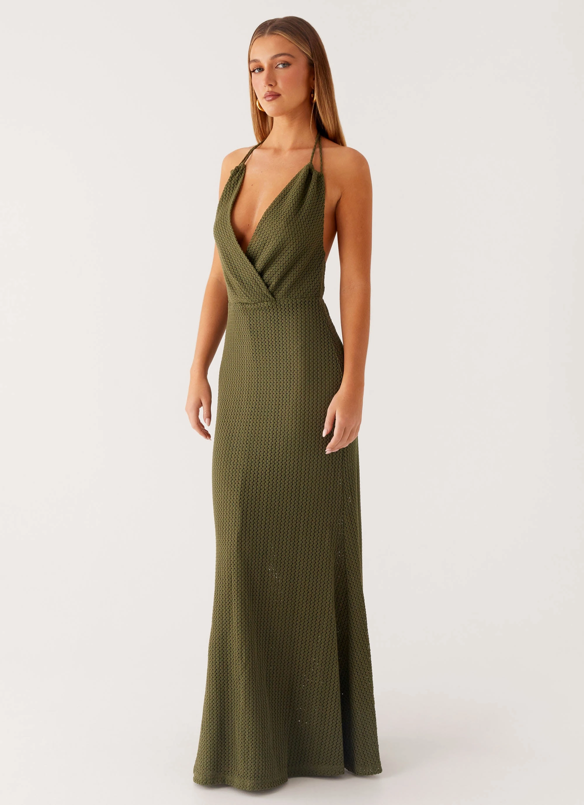 Thora Maxi Dress - Olive