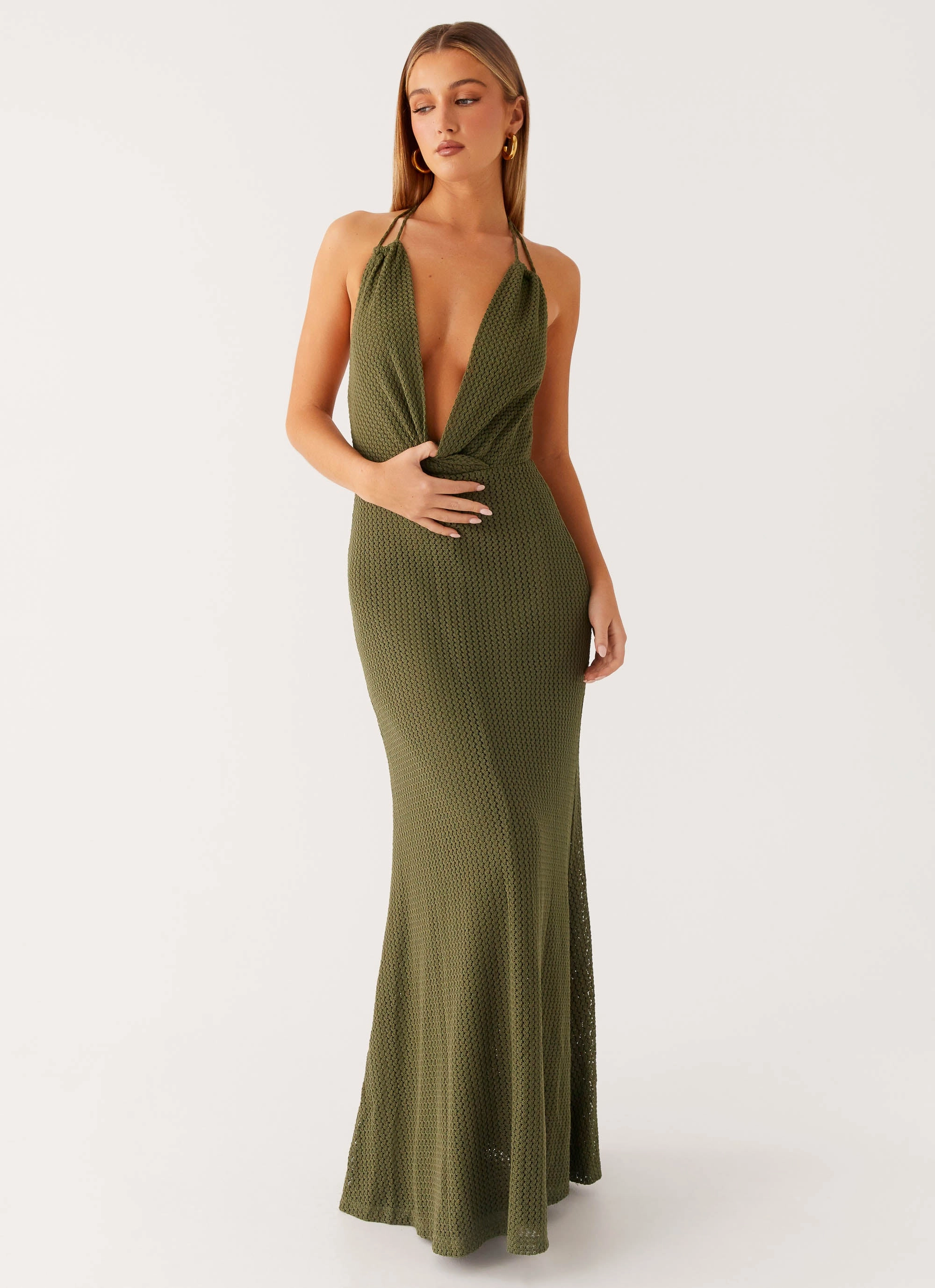 Thora Maxi Dress - Olive