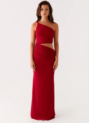 Three Wishes Maxi Dress - Raspberry Three Wishes Maxi Dress - Raspberry