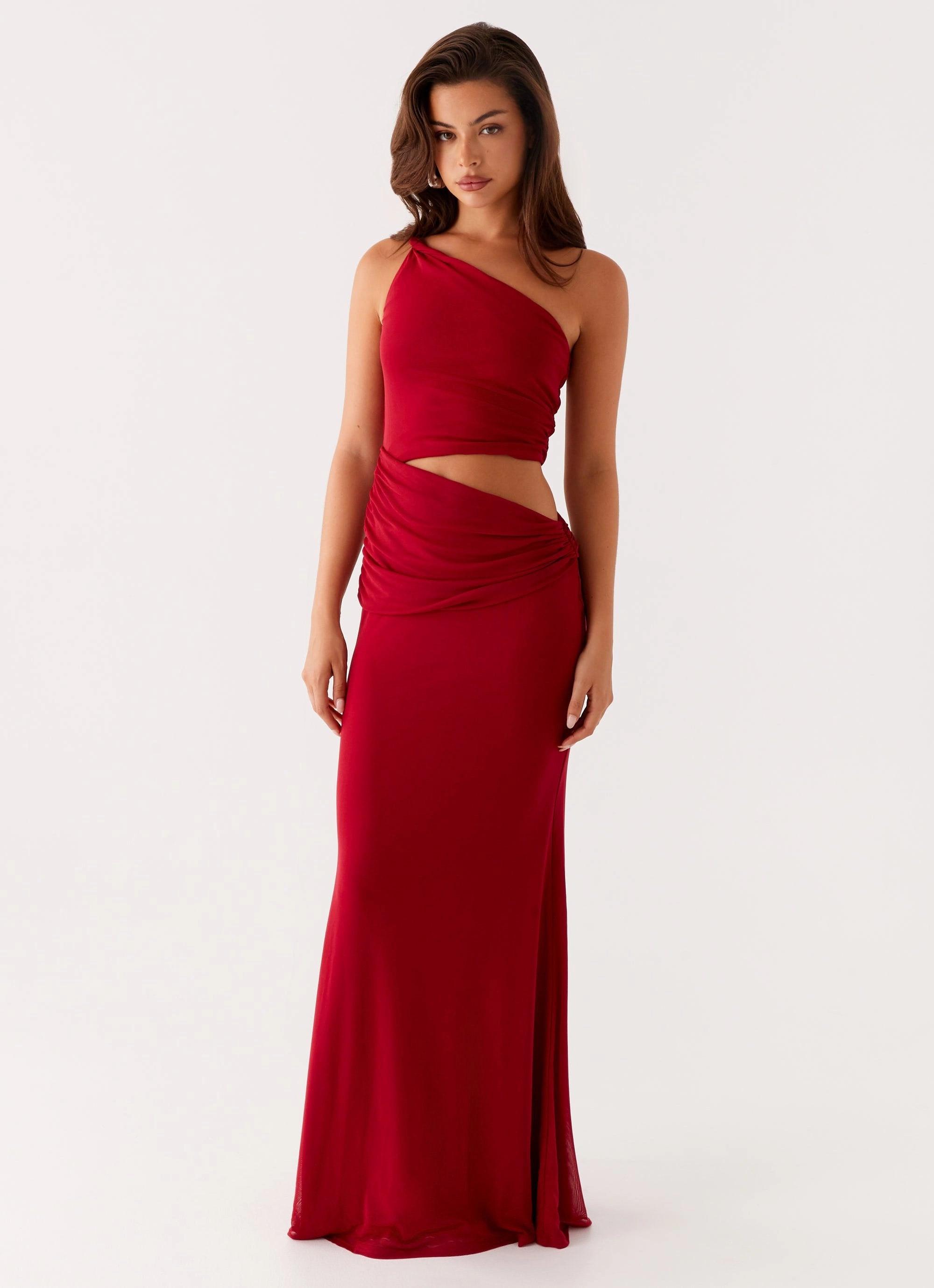 Three Wishes Maxi Dress - Raspberry