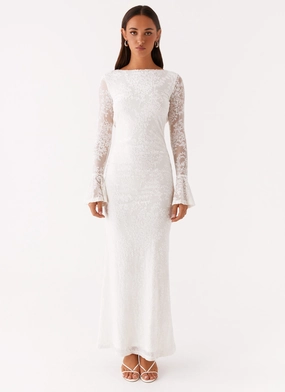 Thriving Maxi Dress - White Thriving Maxi Dress - White