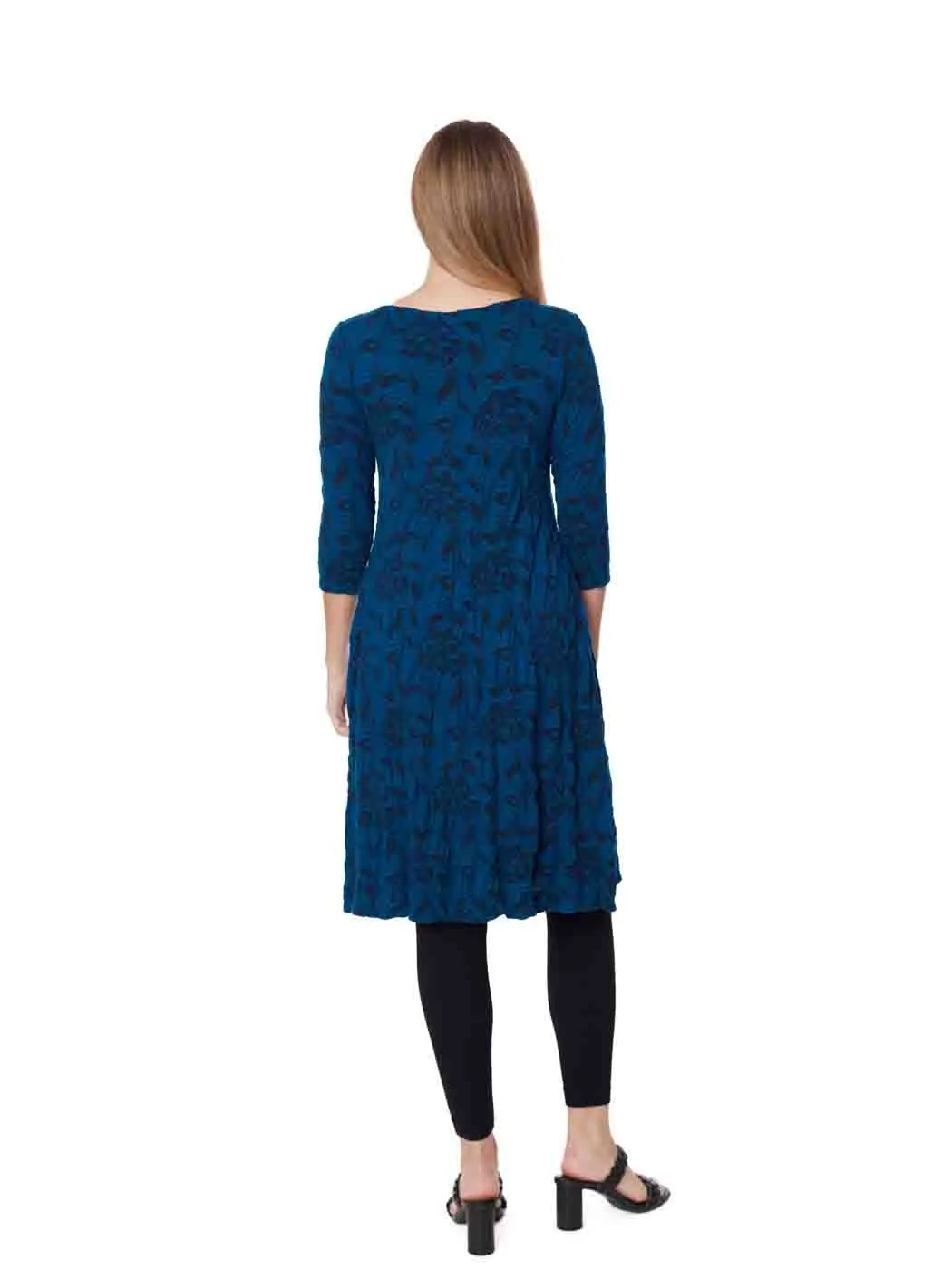 Tianello "Kitori" Knit Jacquard "Ballet" Dress