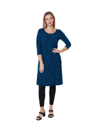 Tianello "Kitori" Knit Jacquard "Ballet" Dress