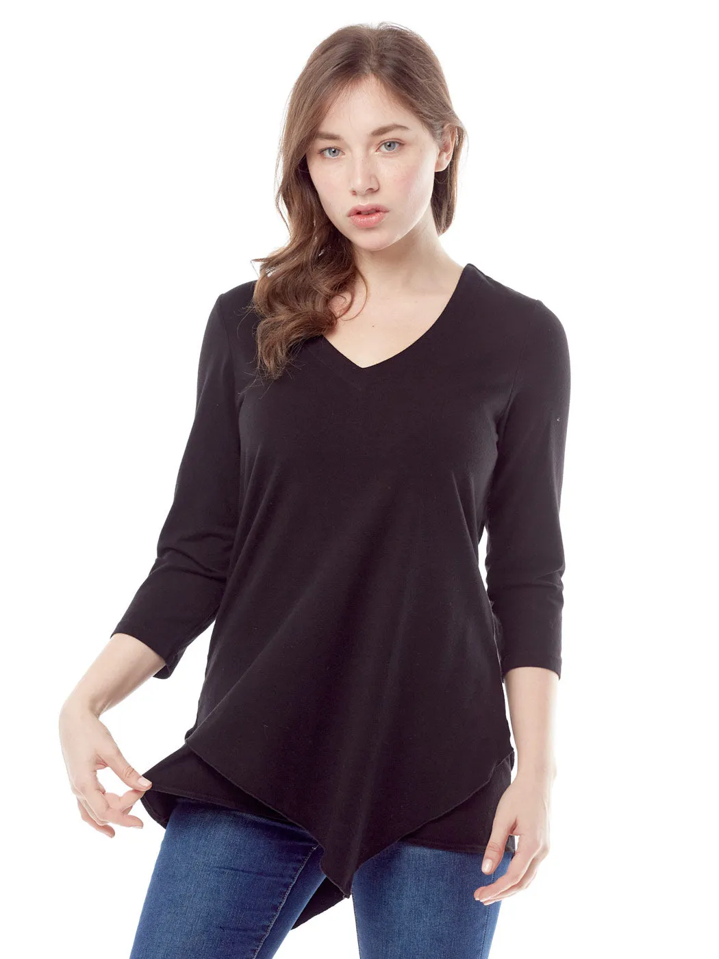 Tianello TENCEL™ "Whisper Knit" Jersey "Devon" Tunic