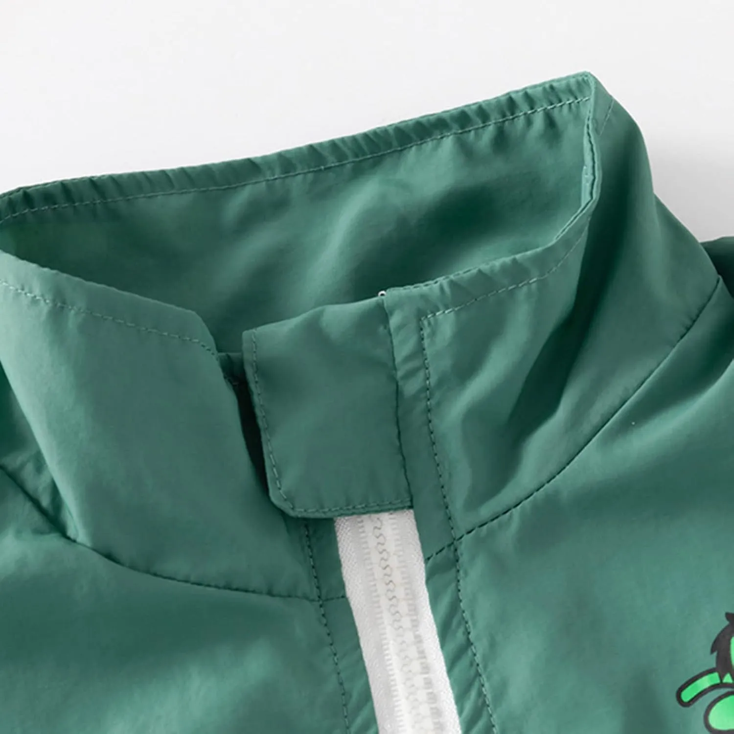 Toddler Baby Boys Windbreaker Color blocking Hooded Jacket Lightweight Rain Jacket Raincoat Spring&Fall Jacket