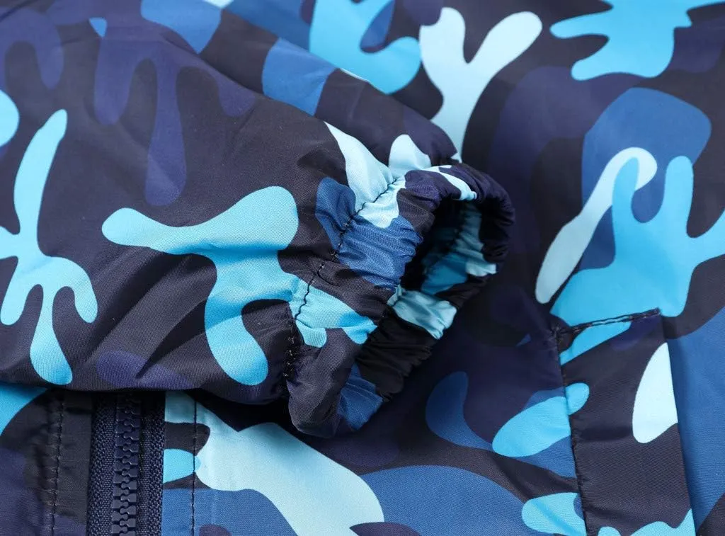 Toddler Baby Zipper Autumn Boys Print Coat Hooded WindproofJacket Kids Boys Coat&jacket Toddler Winter Fun Boys Coat