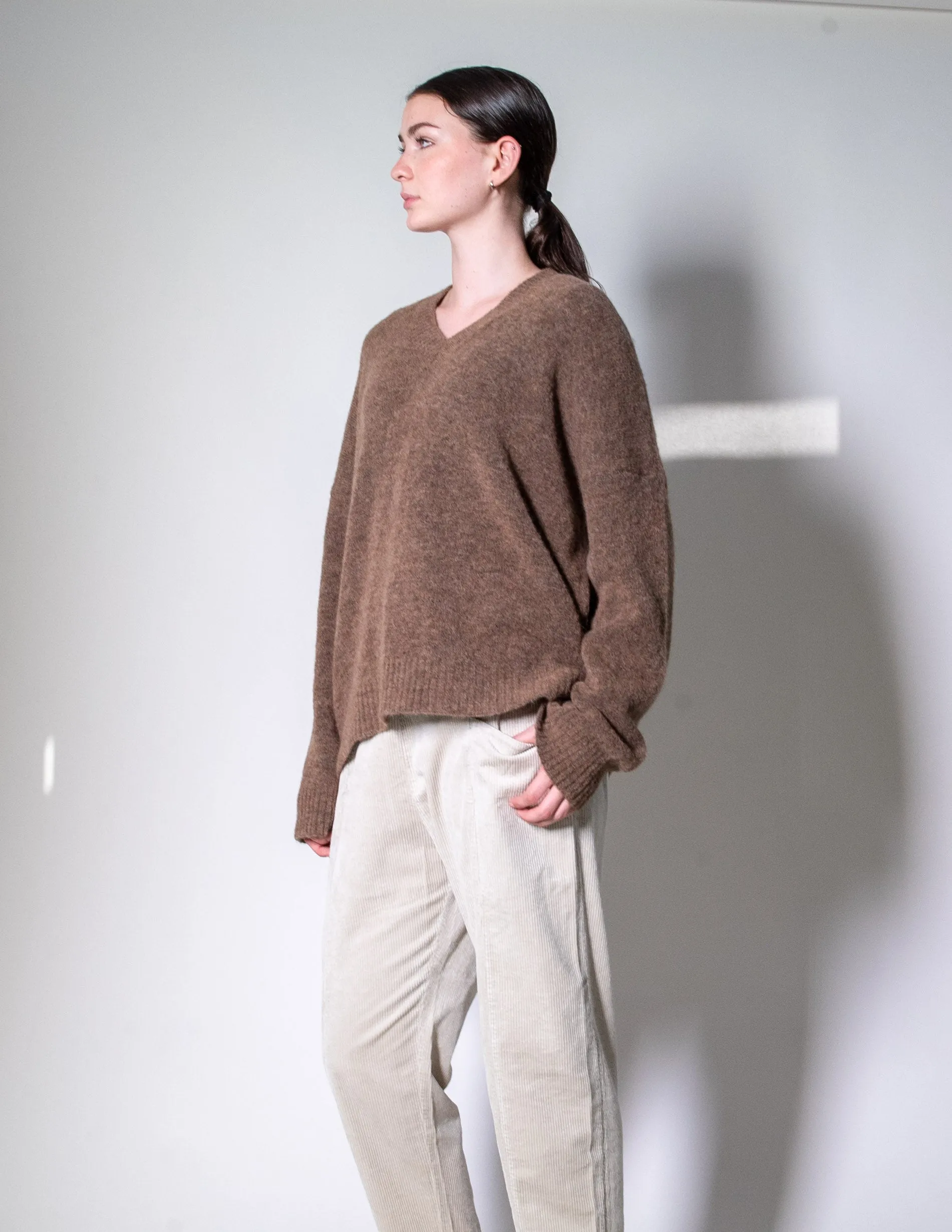 Transit Par Such relaxed Knit in Brown