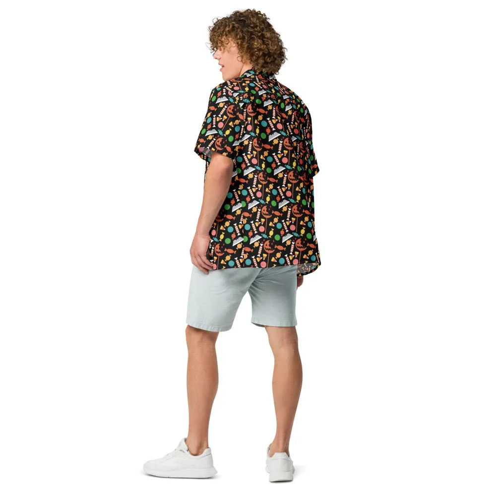 Trick 'r Treat Candy Razor Blades Button Down