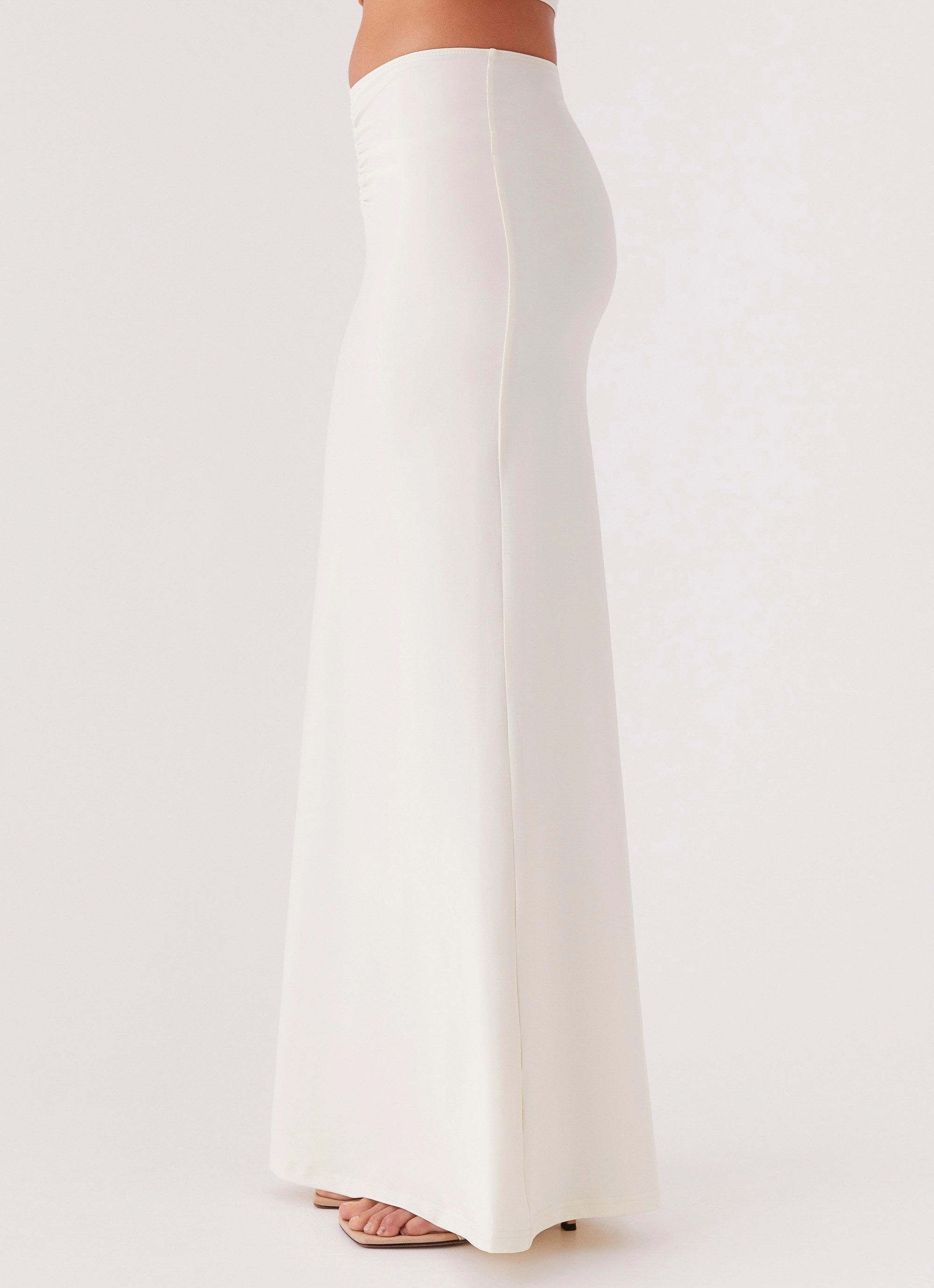 Trixie Maxi Skirt - Ivory