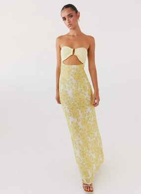 Tropicana Maxi Dress - Daffodil Tropicana Maxi Dress - Daffodil