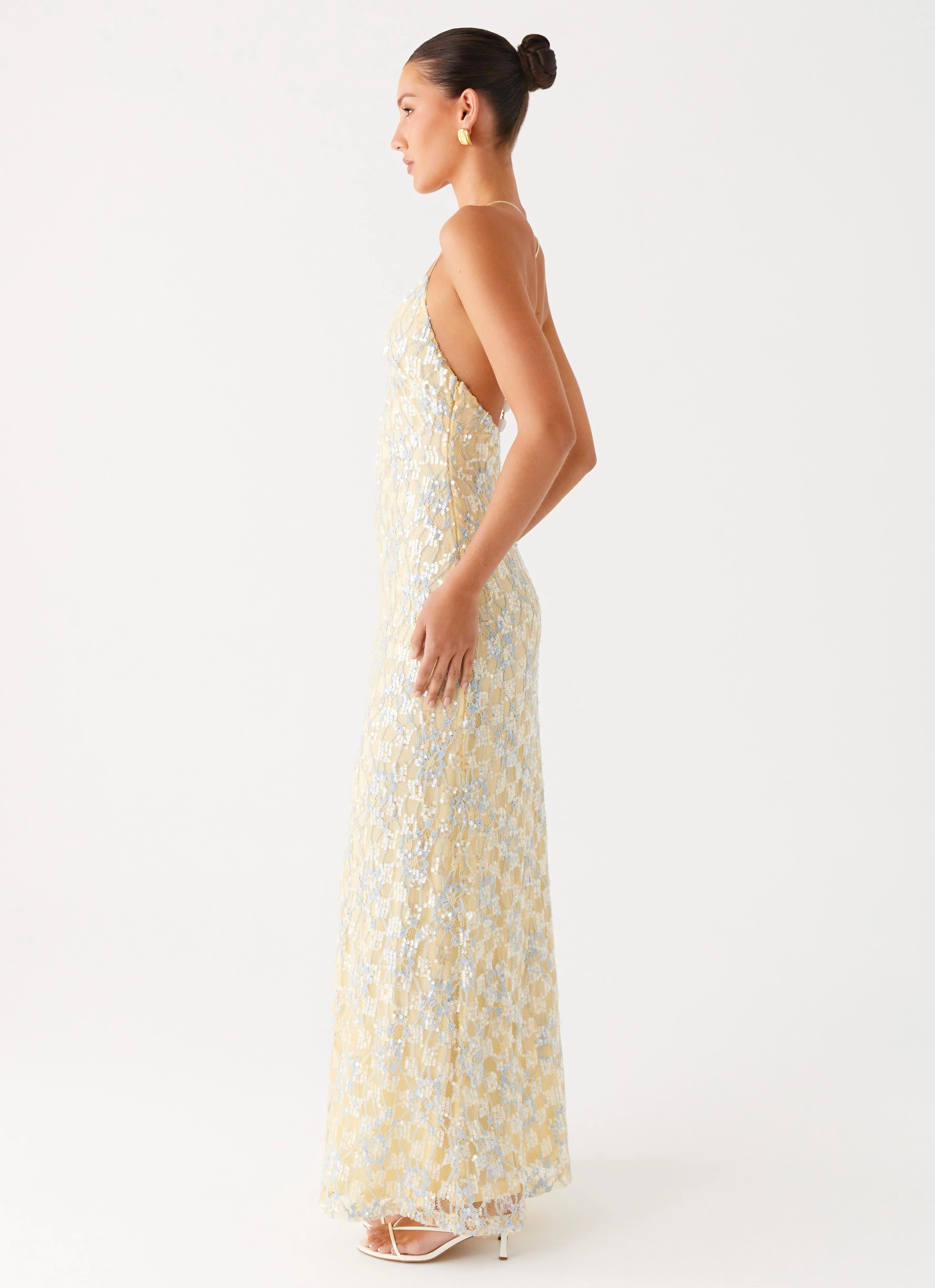 Truly Mine Maxi Dress - Yellow