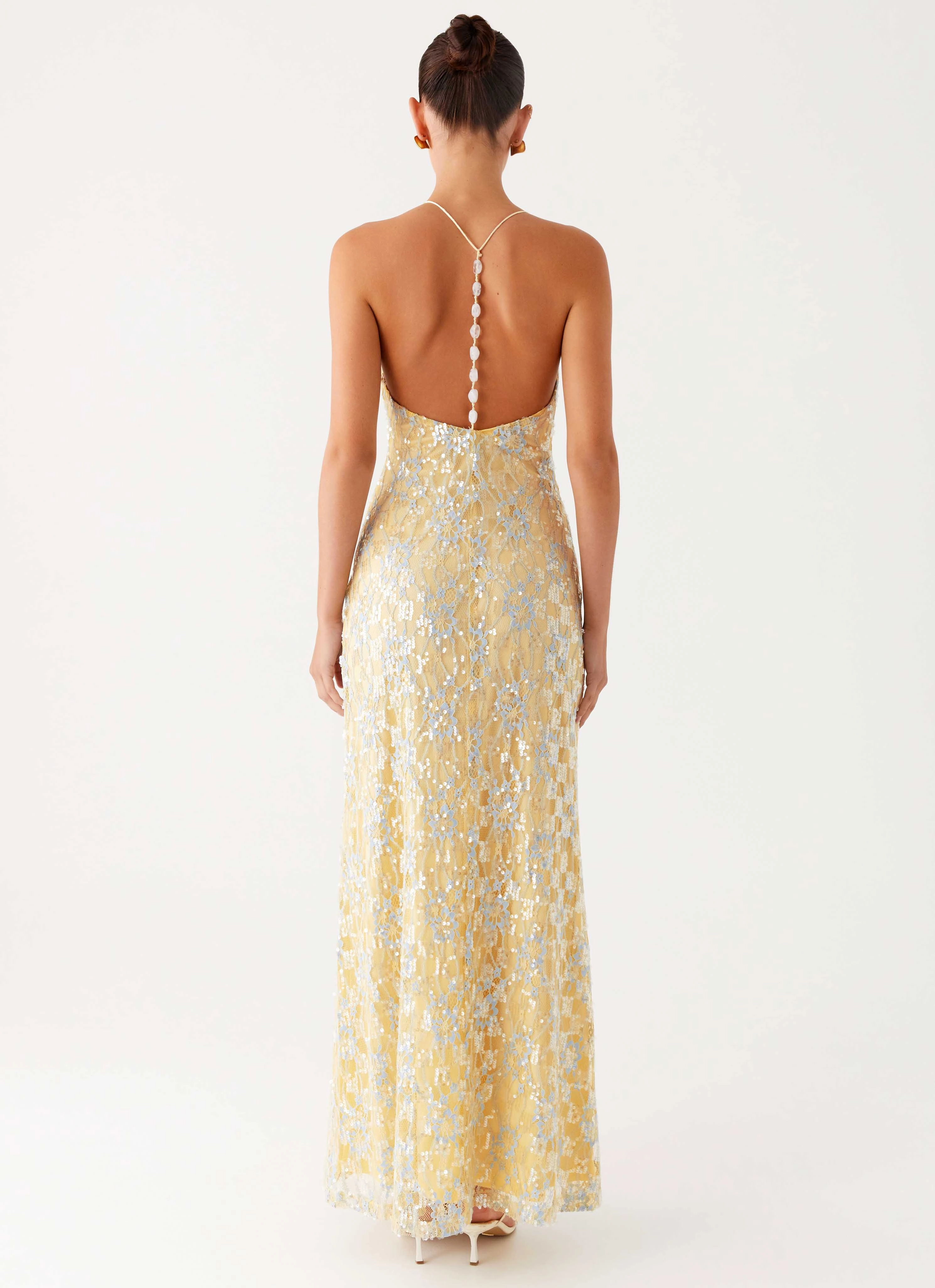 Truly Mine Maxi Dress - Yellow