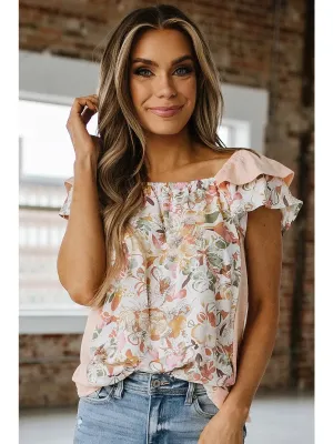 Trystan Ruffle Sleeve Tank