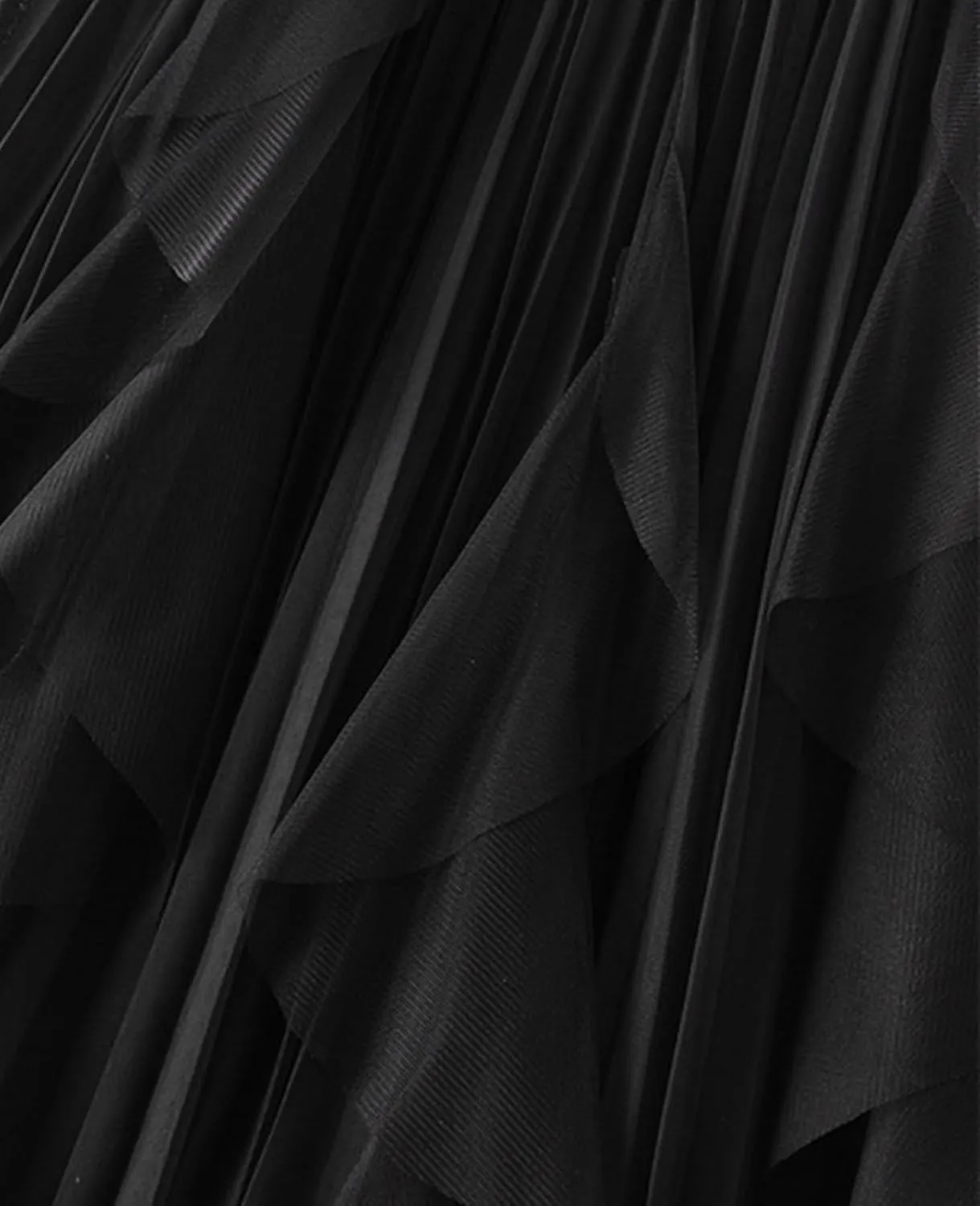 Tulle Skirts for Women Mesh Tiered Layered Tutu Skirt, High Low Elastic Waist Party Midi Tulle Skirt