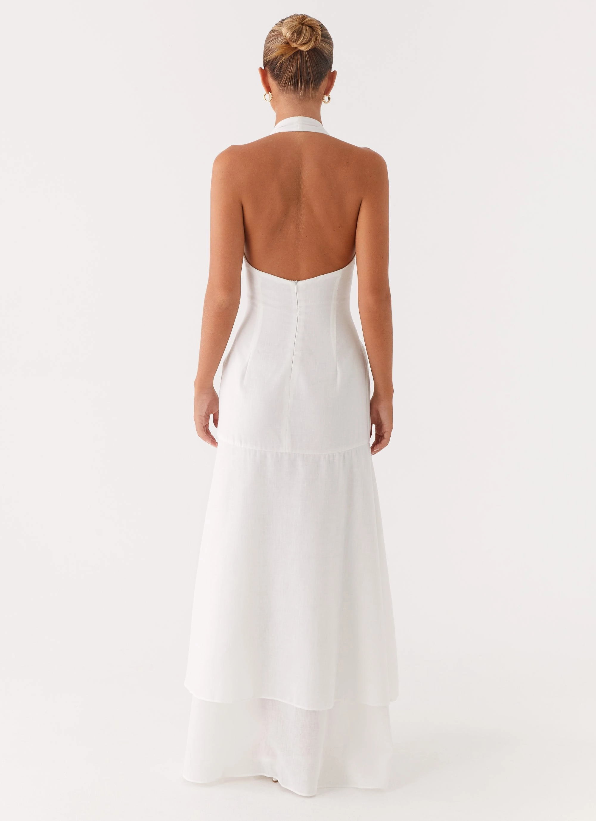 Turu Maxi Dress - White