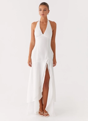 Turu Maxi Dress - White Turu Maxi Dress - White