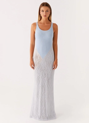 Twilight Dreams Maxi Dress - Blue Twilight Dreams Maxi Dress - Blue