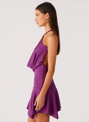 Twilight Tides Mini Dress - Violetta Twilight Tides Mini Dress - Violetta