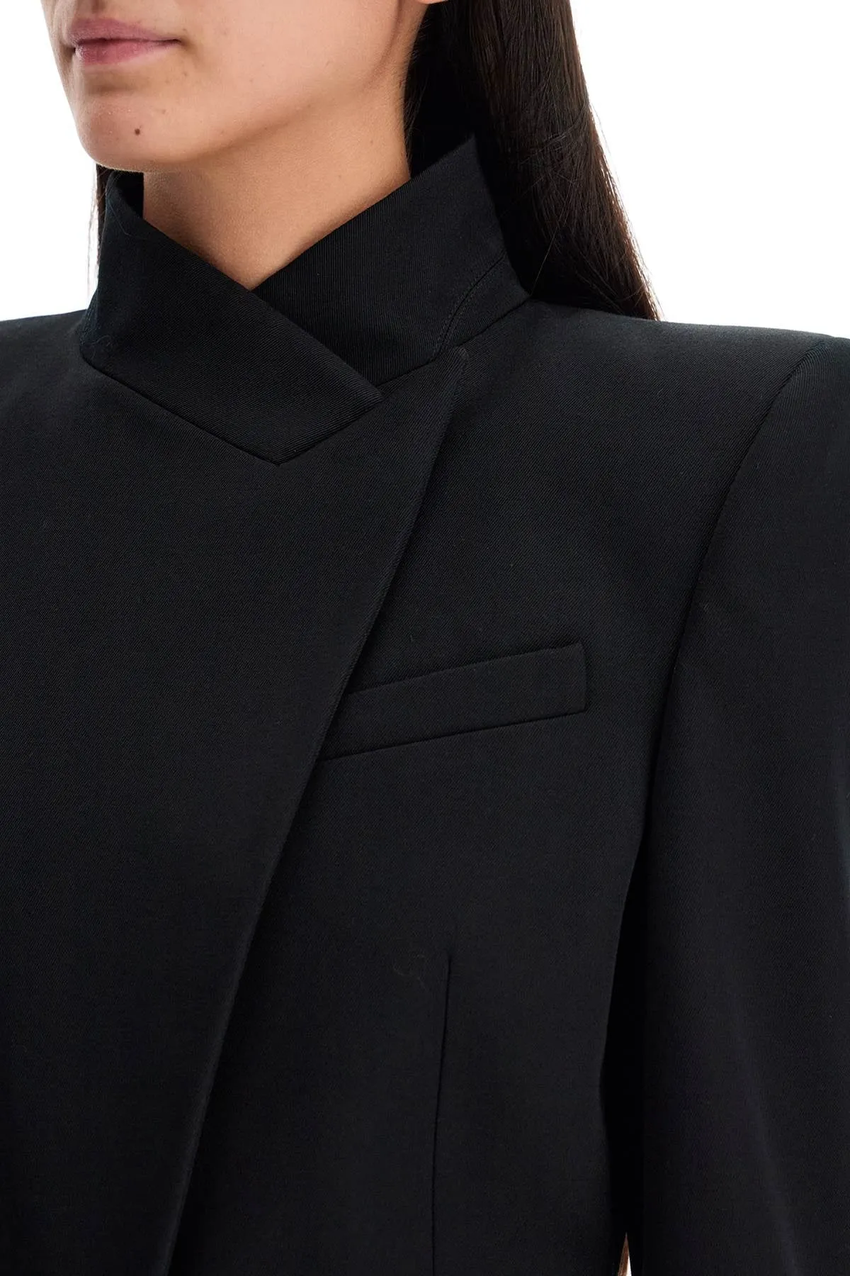 twisted cavalry jacket for 802643 QJACH BLACK