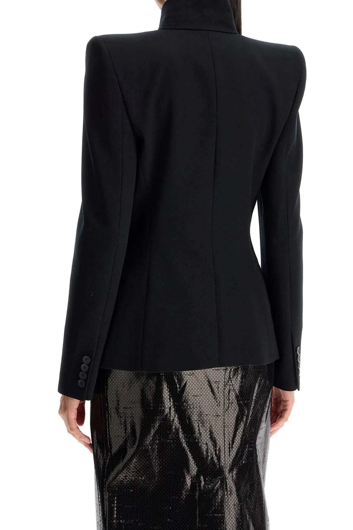 twisted cavalry jacket for 802643 QJACH BLACK