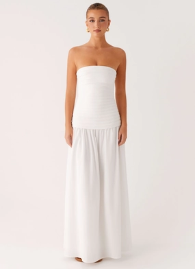 Tyrah Maxi Dress - White Tyrah Maxi Dress - White