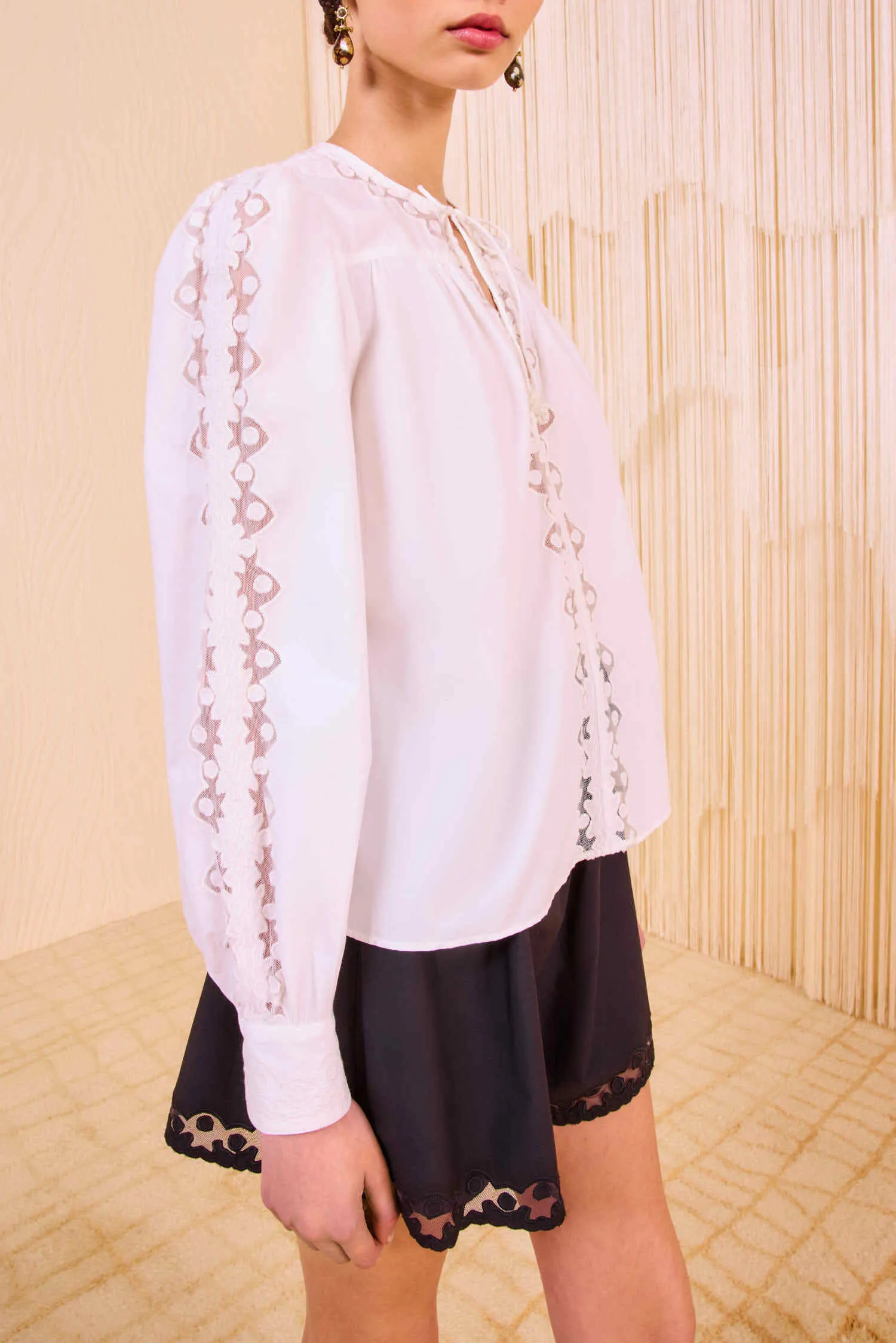 Ulla Johnson Kady Long Sleeve Blouse